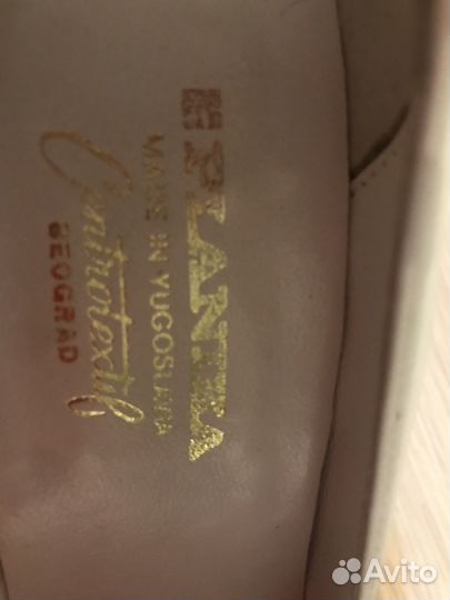 Туфли женские, Винтаж Югославия, фирма planika, на