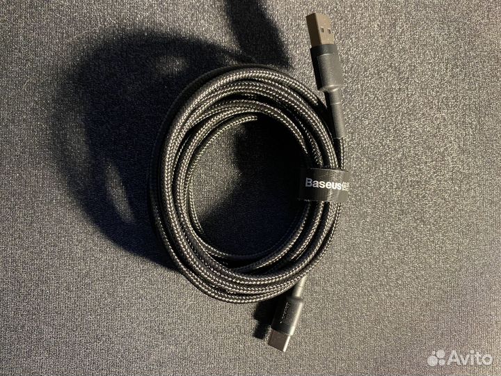 Type C на USB 3 метра Baseus