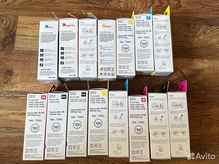 Краска для принтера epson