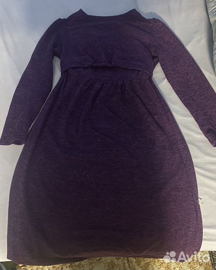 Платье для беременных и кормящих 44