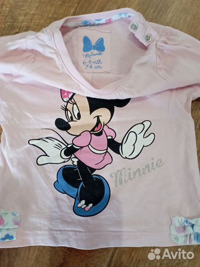 Пакет вещей на девочку 9-12 мес