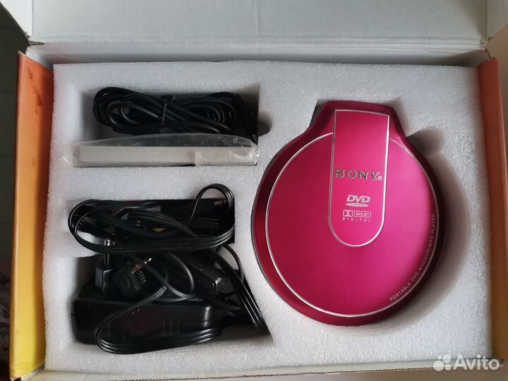 Портативный dvd плеер sony