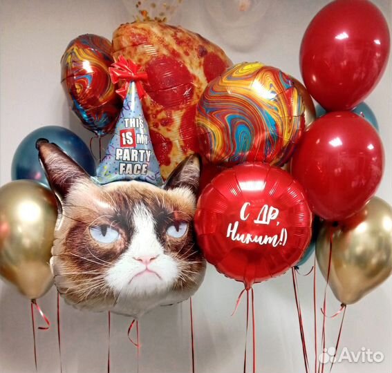 Гелиевые воздушные шары в Кунцево