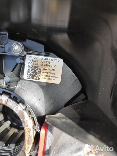 Шлейф руля Mercedes c 200 w204