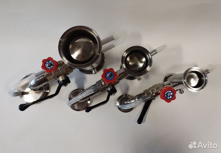 Узел отбора по пару и жидкости 1.5, 2, 3 дюйма