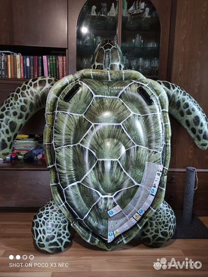 Матрас черепаха intex б/у