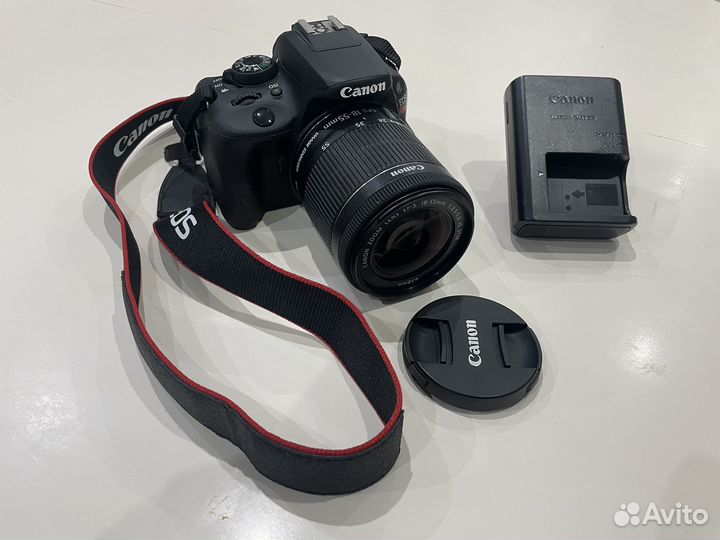 Зеркальный фотоаппарат canon eos 100d / Rebel SL1