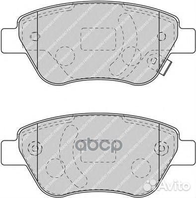 Колодки тормозные FDB1920 Ferodo