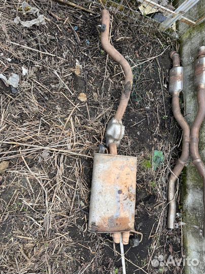 Выхлоп Mercedes w163 ML