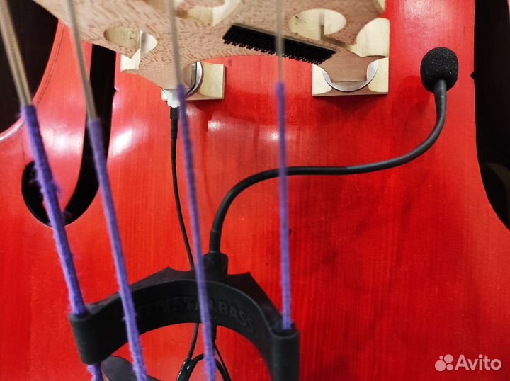 Инструментальный микрофон с фантомным питанием 48в