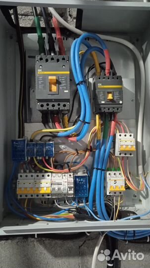 Услуги электрика монтаж