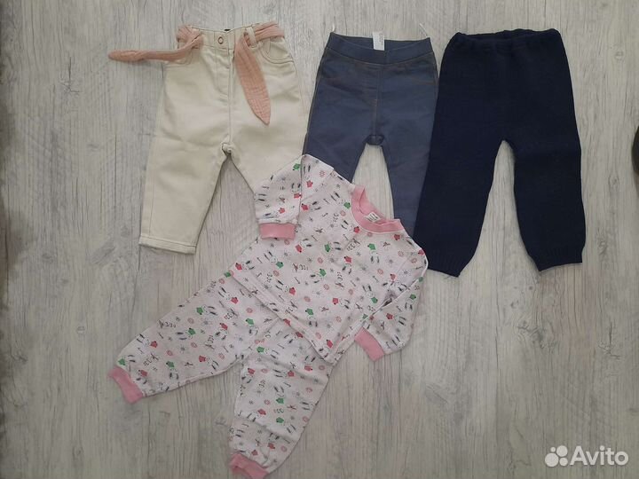 Пакет вещей на девочку 74-80р