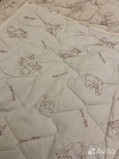 Детское одеяло верблюжья шерсть