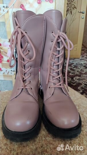 Ботинки межсезонье для девочек, р. 37