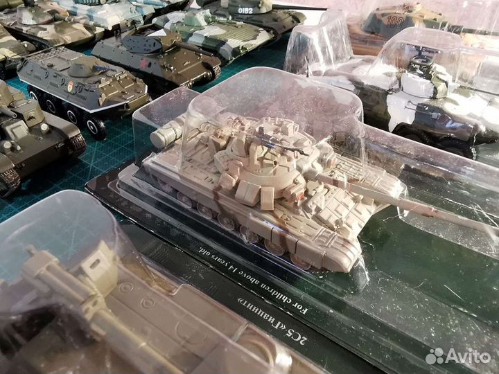 Наши танки, боевые машины мира коллекция 1:72