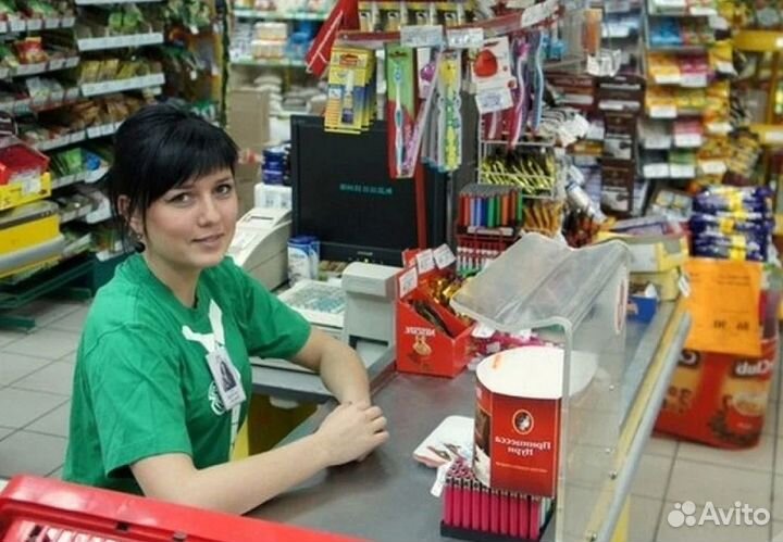 Кассир есть обучение смены от 4х часов