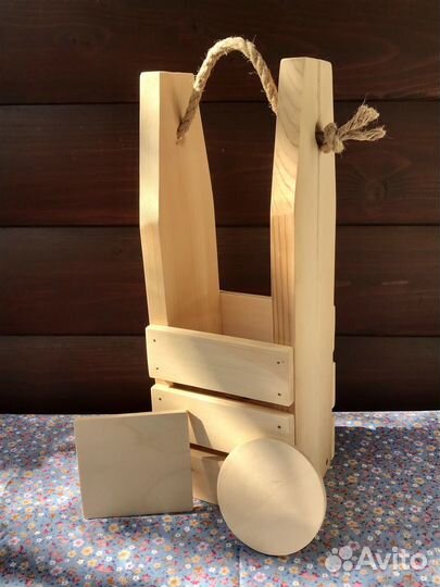 Заготовки для творчества- ящик для бутылки