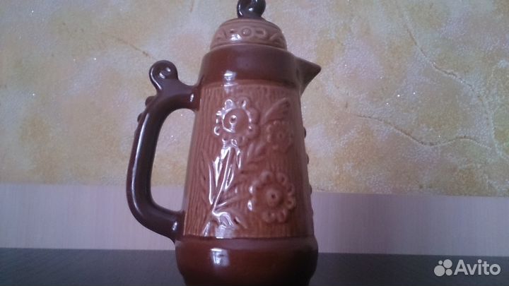 Чайник-кувшинчик фарфоровый с крышкой