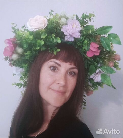 Венок-корона для мероприятий и фотосессий