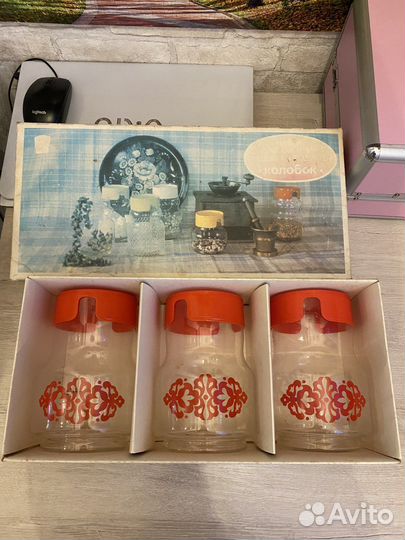 Набор для сыпучих продуктов «Колобок» СССР