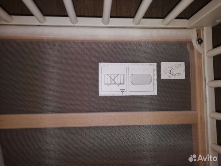 Детская кроватка IKEA с матрасом