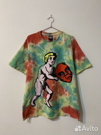 Футболка obey tye dye галиаф