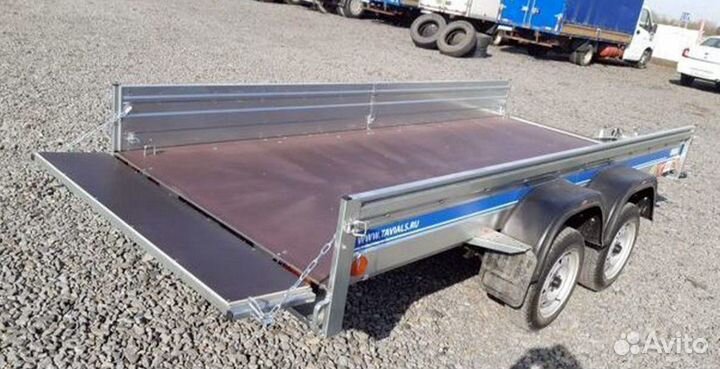 Прицеп двухосный оцинкованный 3515 3.5*1.5