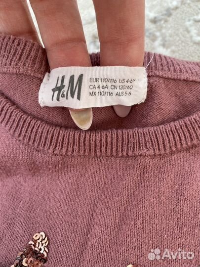 H&M для девочки 110/134