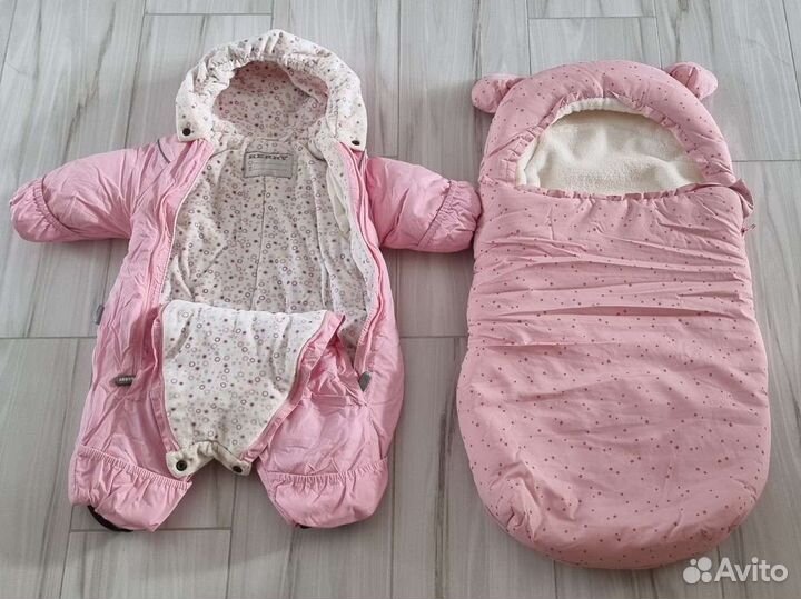 Конверт и комбинезон