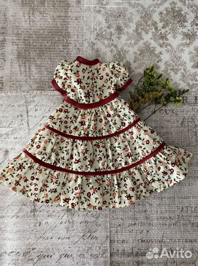 Платье на куклу Паола Рейна