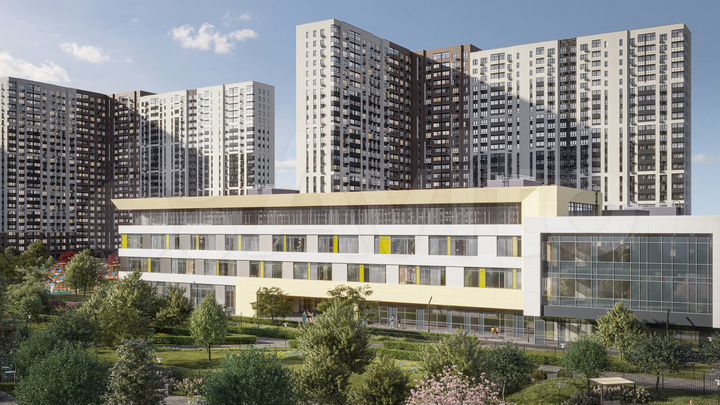 2-к. квартира, 59 м², 2/25 эт.