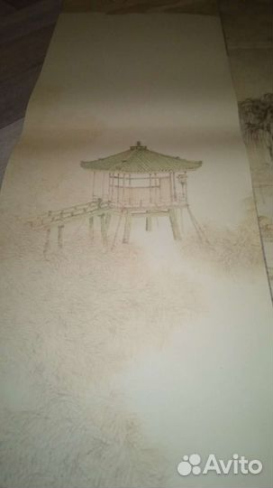 Декоративные свитки и веер