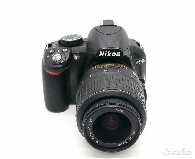 Nikon D3100 kit (пробег 11445 кадров)