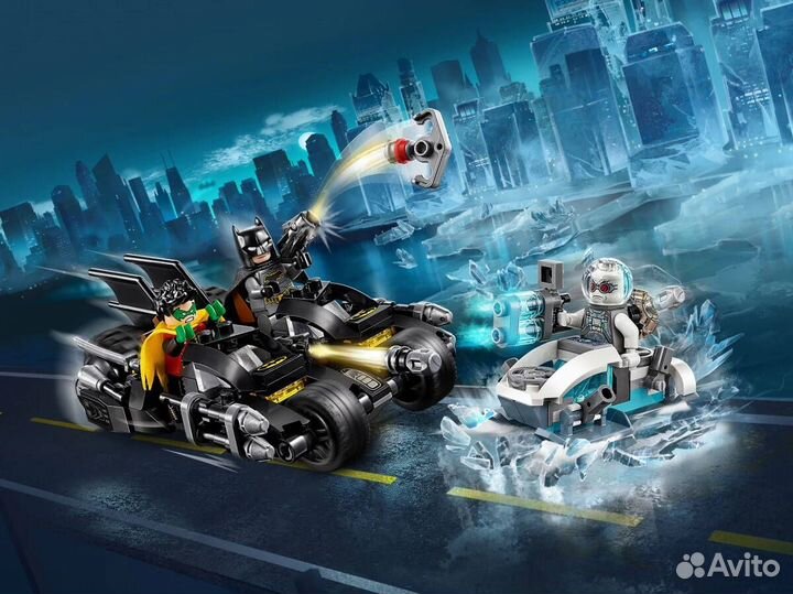 Lego Super Heroes 76118 Гонка на мотоциклах с Мист