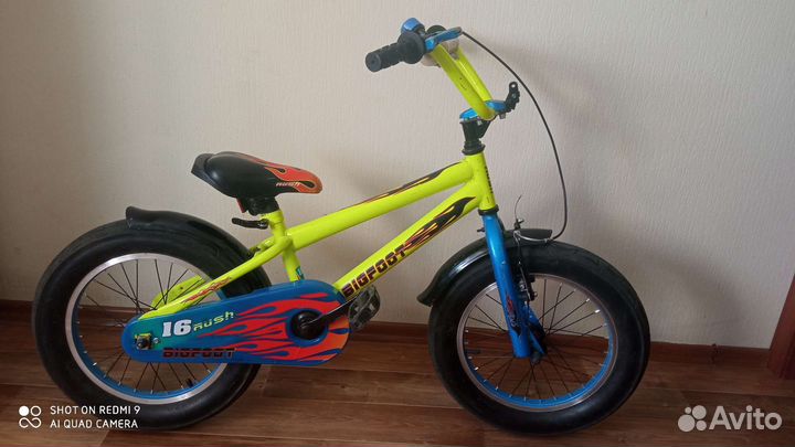 Детский велосипед бу 16