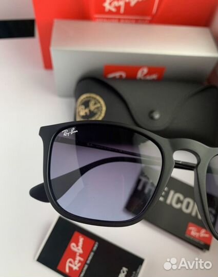 Очки ray ban Chris черные