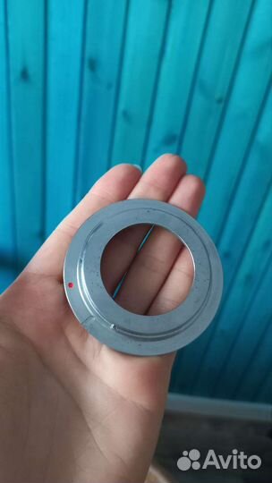 Переходное кольцо д/объективов М42 под байонет Eos