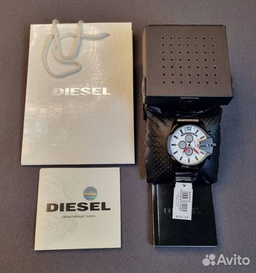 Часы Оригинальные новые diesel DZ4512 с браслетом