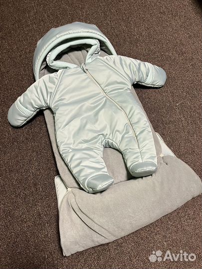 Комбинезон и конверт для новорожденных