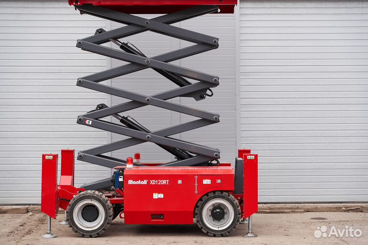 Подъемник ножничный самоходный XE-80W/OR