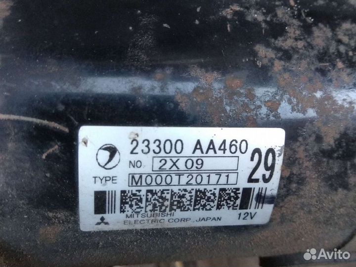 Стартер Subaru двигатель EJ205