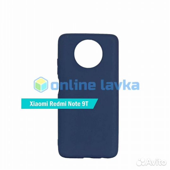 Чехол для Xiaomi Redmi Note9T TPU синий