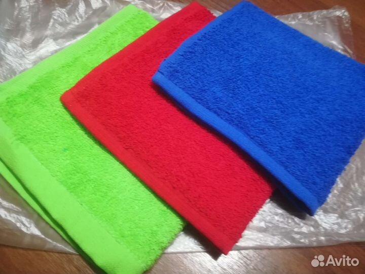 Набор колец/салфеток; н-р махровых салфеток х/б