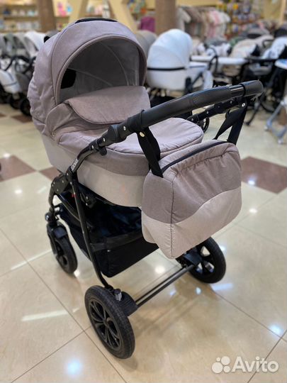 Коляска serenade 20(Smile Line)(серо-беж.+св.беж)