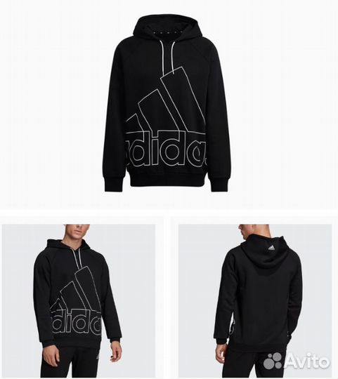 Оригинальное худи Adidas Big Logo HB5089