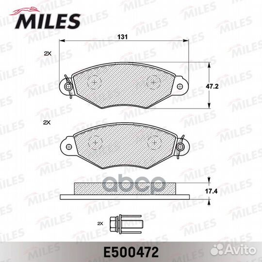 Колодки тормозные nissan kubistar 03/renault K