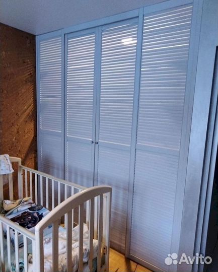 Жалюзийные двери