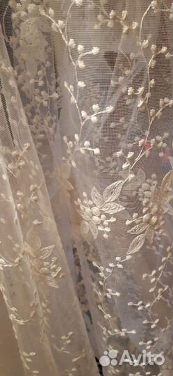 Турецкая новая тюль отрез