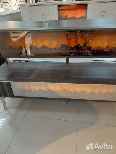Тумба под тв имитацыя камина