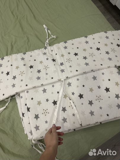 Бортики в кроватку